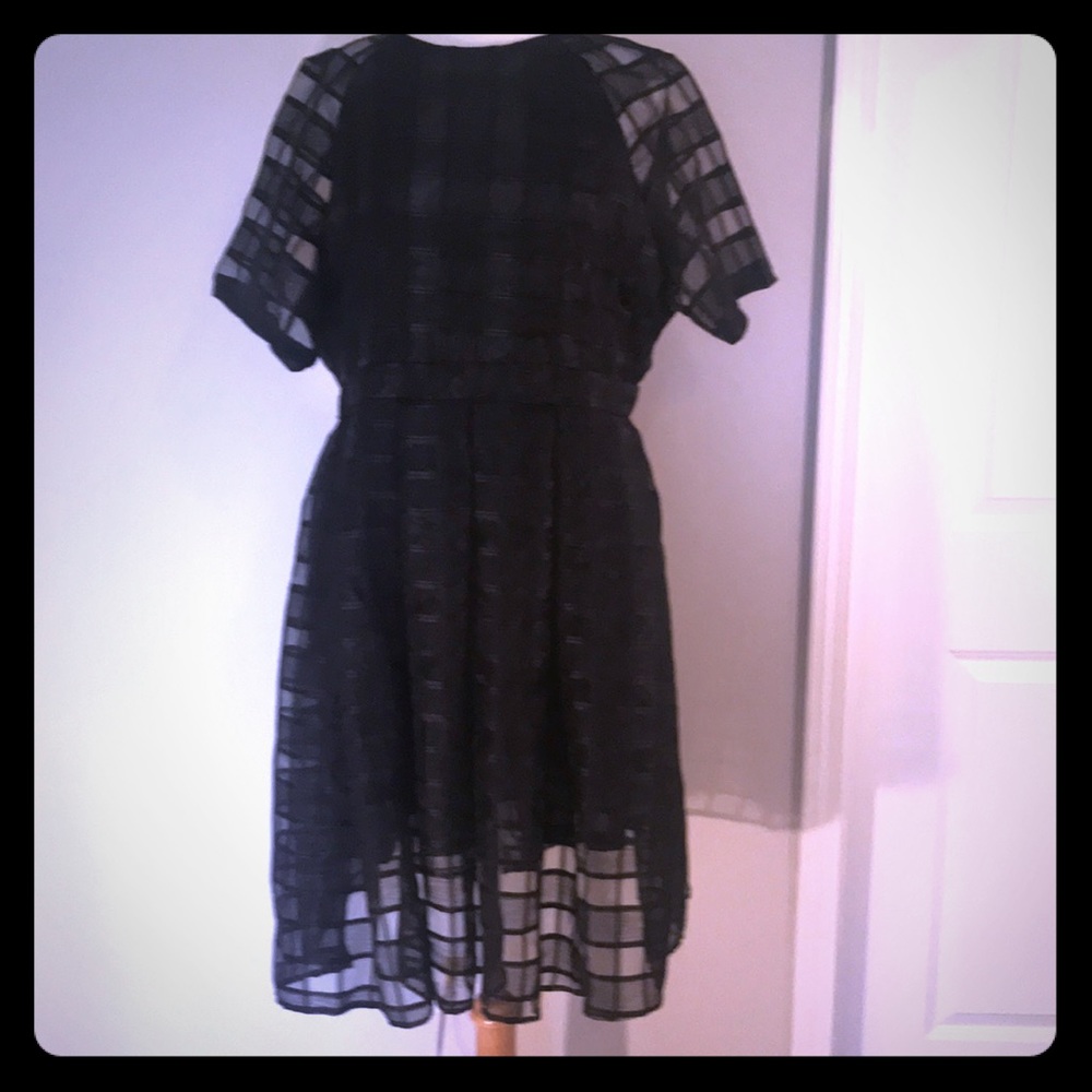 Aifuniee classic fashion black cocktail dress